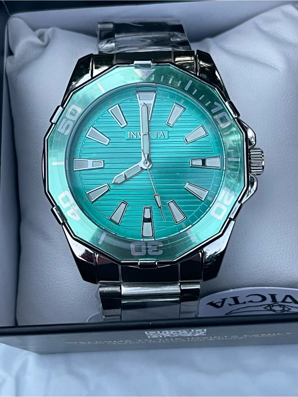 Invicta Diver Meridian Men's Watch - 46mm, Steel Tail Dial  (69239) new